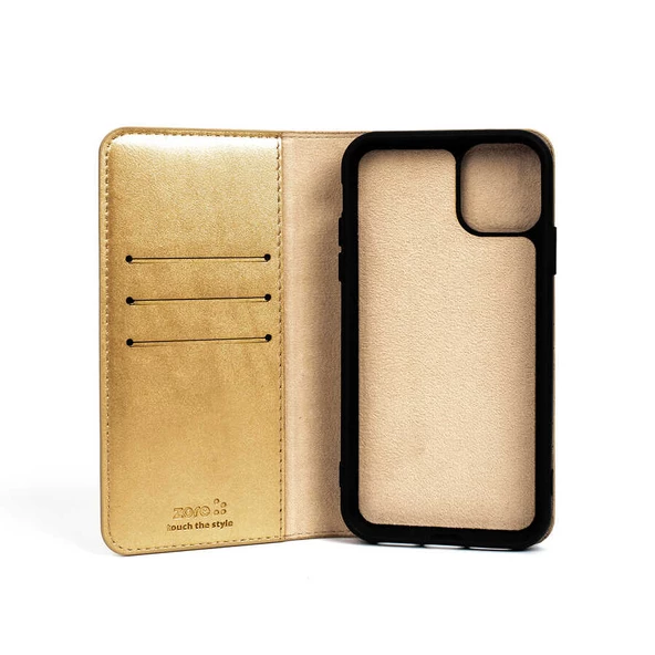 Samsung Galaxy Note 5 - Kılıf 360 Full Koruma Kapakli Kartlikli Kart Bölmeli Multi Cüzdan Kilif - 5
