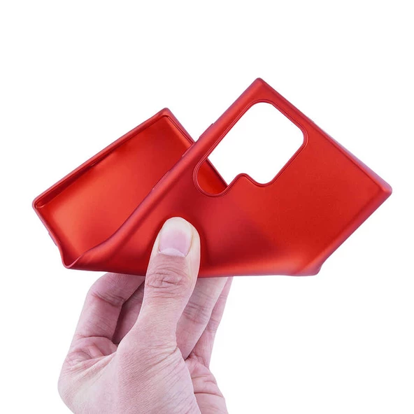 Samsung Galaxy S22 Ultra - Kılıf Mat Soft Premier Silikon Kapak - Resim 2