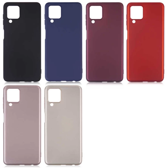 Samsung Galaxy M22 - Kılıf Mat Soft Premier Silikon Kapak - Resim 3