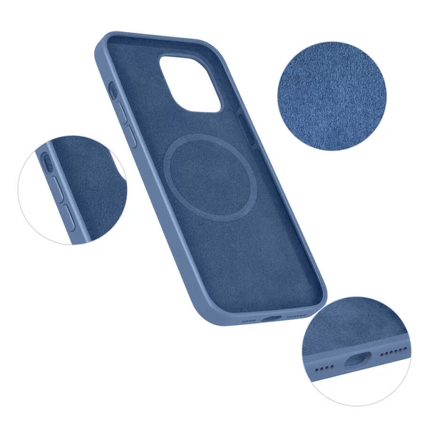 Apple iPhone 13 Pro - Kılıf Kablosuz Şarj Destekli Silksafe Magsafe Kapak
