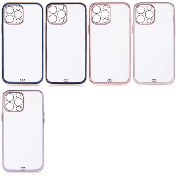 Apple iPhone 13 Pro - Kılıf Koruyucu Voit Clear Tatlı Sert Silikon Kapak - 2