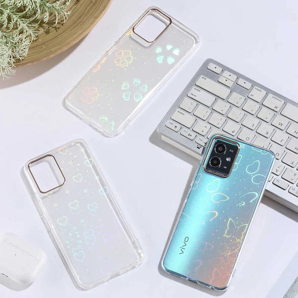 Vivo Y33S - Kılıf Sidney Desenli Sert Kapak - 2