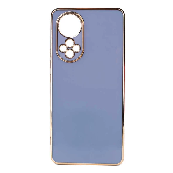 Huawei Honor 50 - Kılıf Parlak Renkli Bark Silikon Kapak