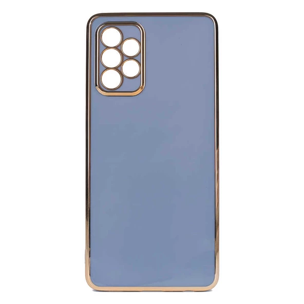 Samsung Galaxy A33 5G - Kılıf Parlak Renkli Bark Silikon Kapak
