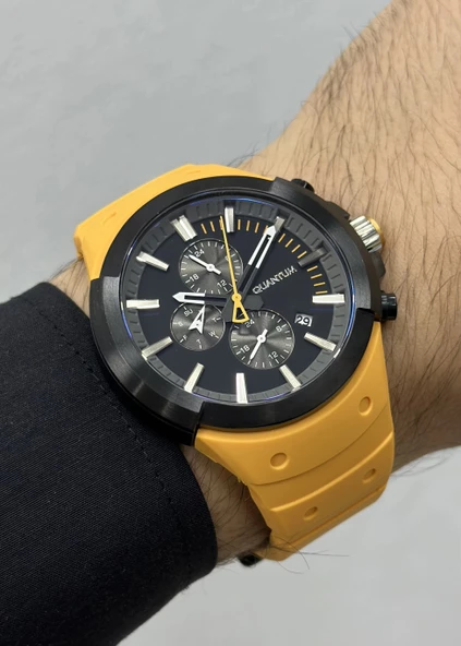 Quantum Silikon Kordon Erkek Kol Saati - Resim 3