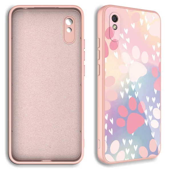 Xiaomi Redmi 9A - Kılıf Kamera Korumalı Desenli Sert Silikon Epoksi Kapak - 2