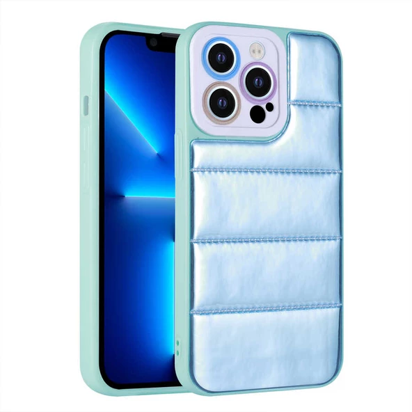 Apple iPhone 12 Pro Max - Kılıf Kamera Korumalı Airbagli Renkli Seksek Kapak