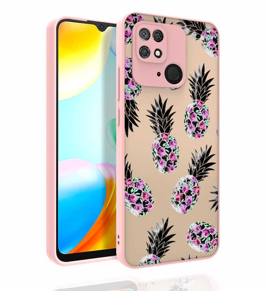 Xiaomi Redmi 10C - Kılıf Desenli Kamera Korumalı Parlak Nora Kapak ürün görseli 1