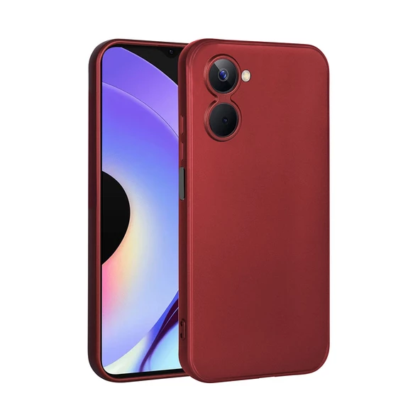 Realme 10 4G - Kılıf Mat Soft Premier Silikon Kapak