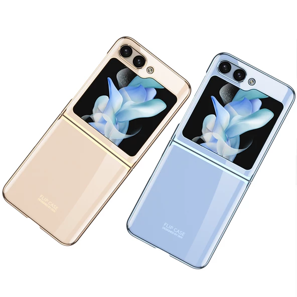 Samsung Galaxy Z Flip 5 - Kılıf Kıpta Lensli Kapak - 7