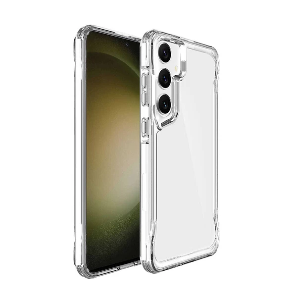 Samsung Galaxy S24 Plus - Kılıf Şeffaf Sert Koruyucu T-Max Kapak ürün görseli 1