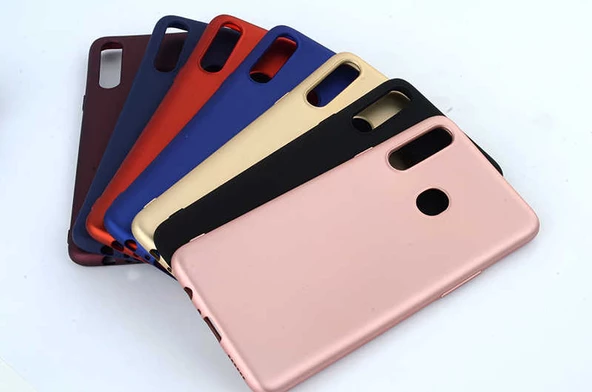 Samsung Galaxy A20S - Kılıf Mat Soft Premier Silikon Kapak - Resim 3