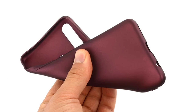 Samsung Galaxy A20S - Kılıf Mat Soft Premier Silikon Kapak - Resim 2