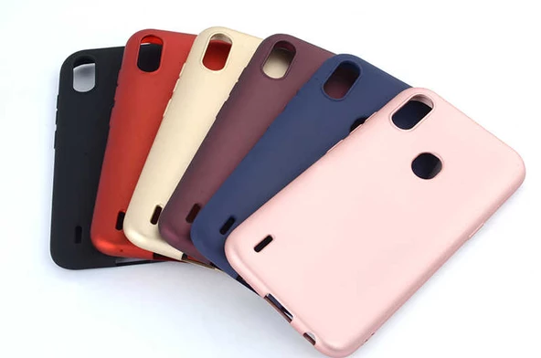 Casper Via E3 - Kılıf Mat Soft Premier Silikon Kapak - Resim 3