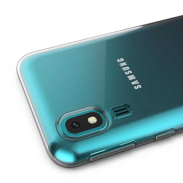 Samsung Galaxy A2 Core - Kılıf Şeffaf Soft Slim Fitt Süper Silikon Kapak - 3