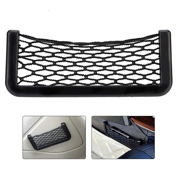 File Ceplik Araç İçi File Çep Organizer Göz Büyük 20x8cm - 1