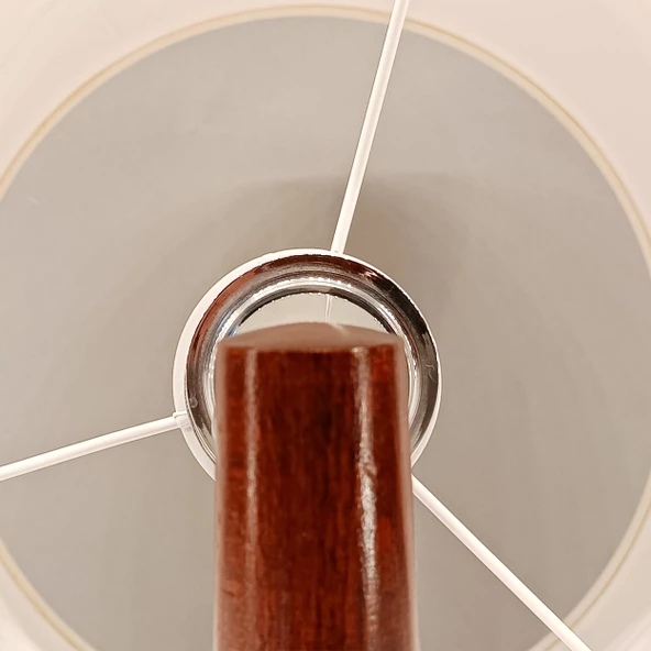 Vendly Kahverengi Ahşap Aplik - 3