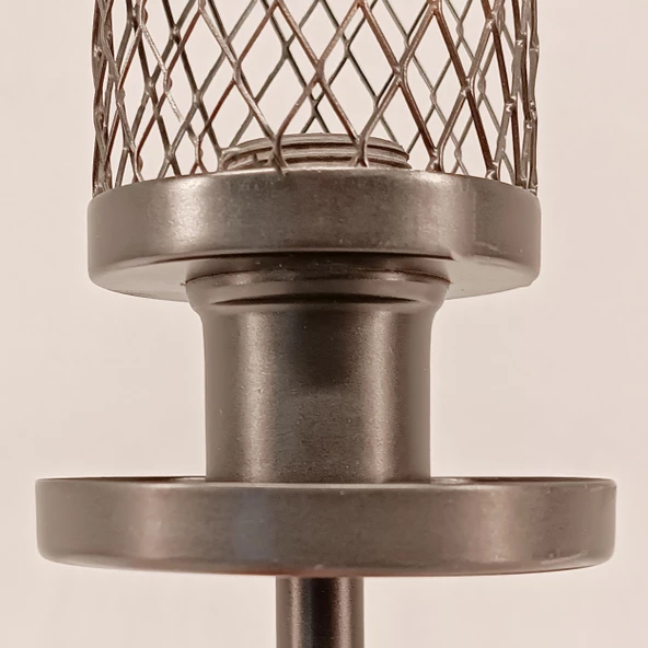 Darla Kafes Siyah Metal Aplik - 3