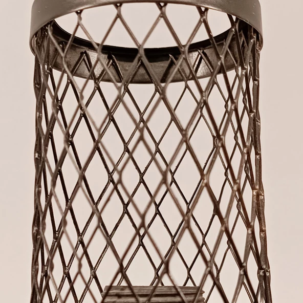 Darla Kafes Siyah Metal Aplik - 2