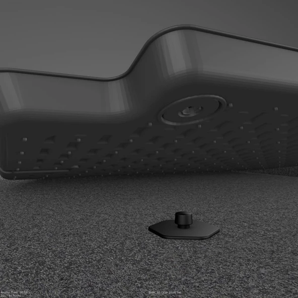 Mega Oto Market 4.5D Havuzlu Oto Paspas Siyah Renk Seat Ibiza Araç 2017 ve Üstü ile Uyumlu - 5