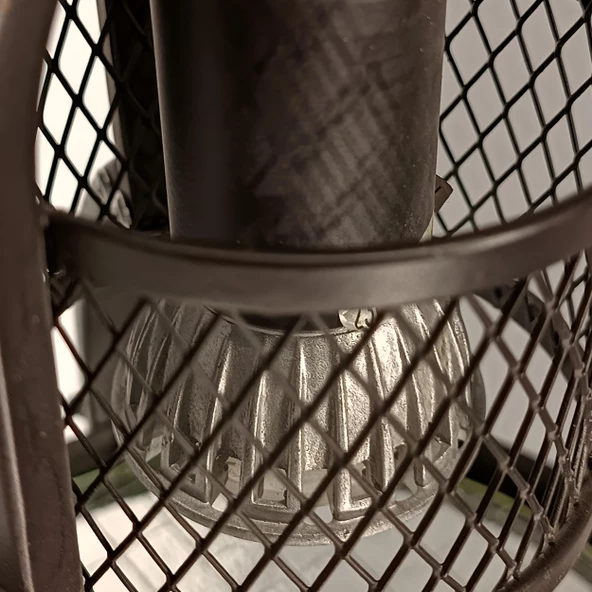 Titan Siyah Metal Kafes Aplik - 2