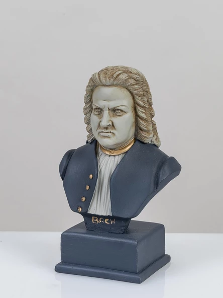 Bach Handpainted El Boyaması Biblo - 2168