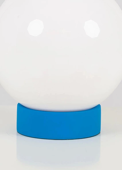 Küre Abajur Mavi - 4