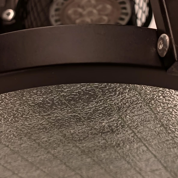 Titan Siyah Metal Kafes Aplik - 4