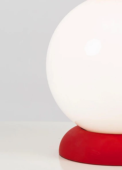 Küre Abajur Bordo - 3