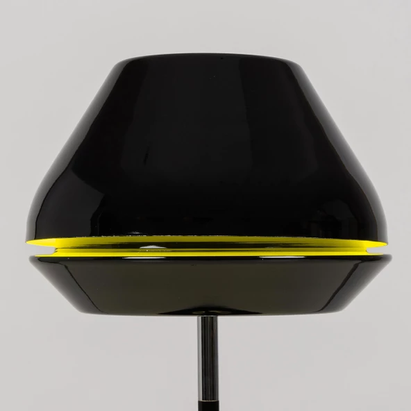 Metal Başlıklı Abajur Siyah - 2