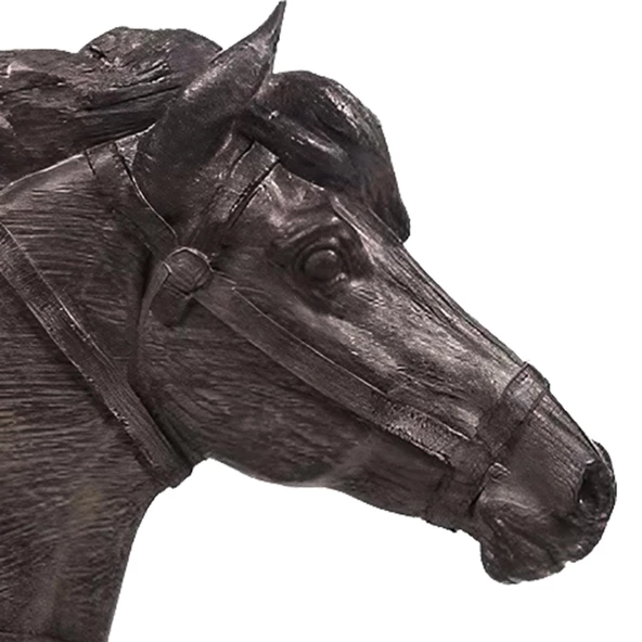 Yeleli At Polyester Dekoratif Biblo - 3