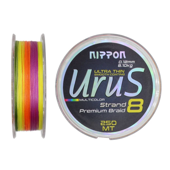 Urus 8X Braid 250 MT Multi Color