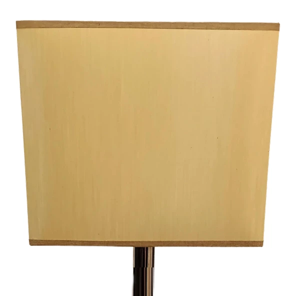 Tripod Ayaklı Metal Abajur Krom - 2