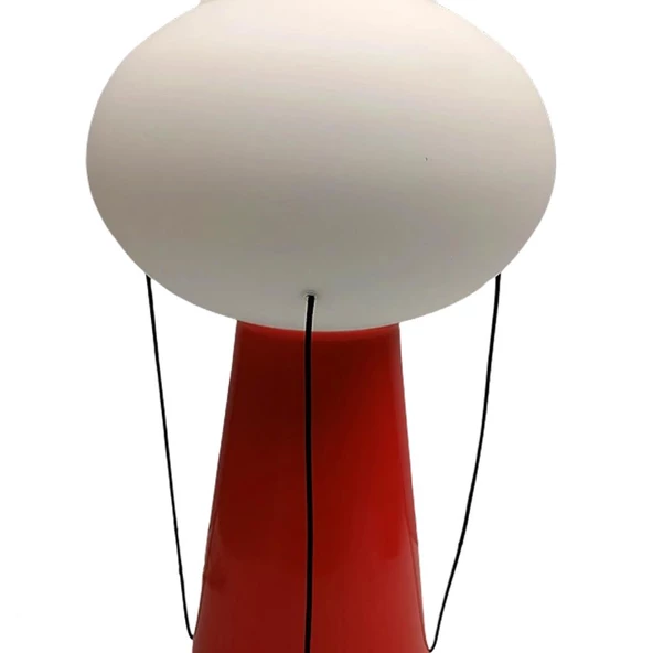 İp Detaylı Pembe Çocuk Odası Abajur - 2