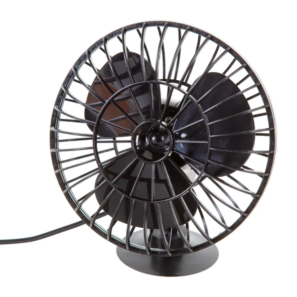 Mega Oto Market Araç İçi 12V Vantuzlu 5.5" 14 cm Mini Fan Vantilatör Pervane Çakmaklık Girişli Tüm Araçlarla Uyumlu - 3