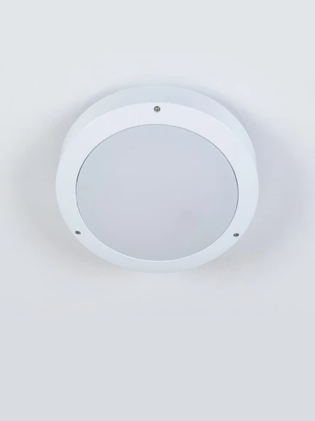 Beyaz Daire Plafonyer - 2