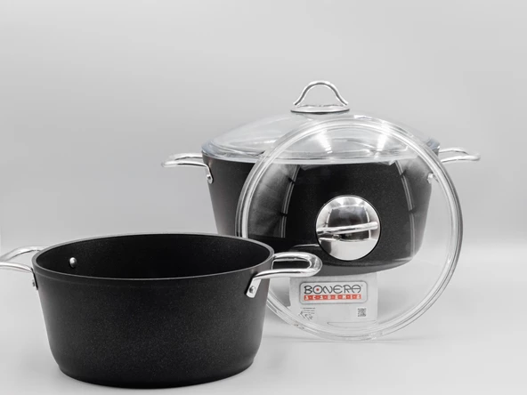 Bonera Pro-Plus 26cm Tekli Titanyum Kaplama Tencere - 2