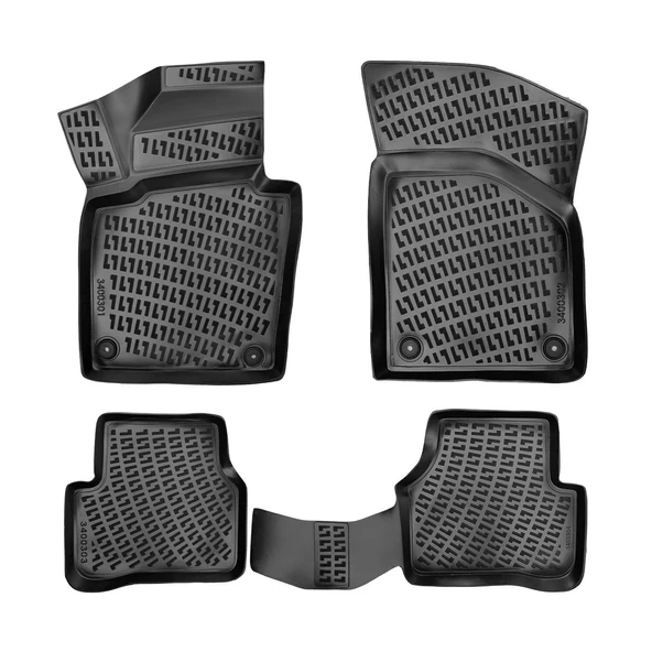 Rizline 3D Oto Paspas Siyah Renk Volkswagen Passat B51997 - 2006 ile uyumlu