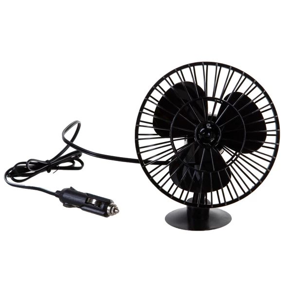 Mega Oto Market Araç İçi 12V Vantuzlu 5.5" 14 cm Mini Fan Vantilatör Pervane Çakmaklık Girişli Tüm Araçlarla Uyumlu - 7