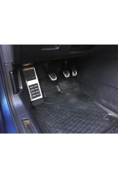 Golf7 Mk3 Leon Passat B8 Ateca Geçmeli Krom Pedal Seti Manuel - 3