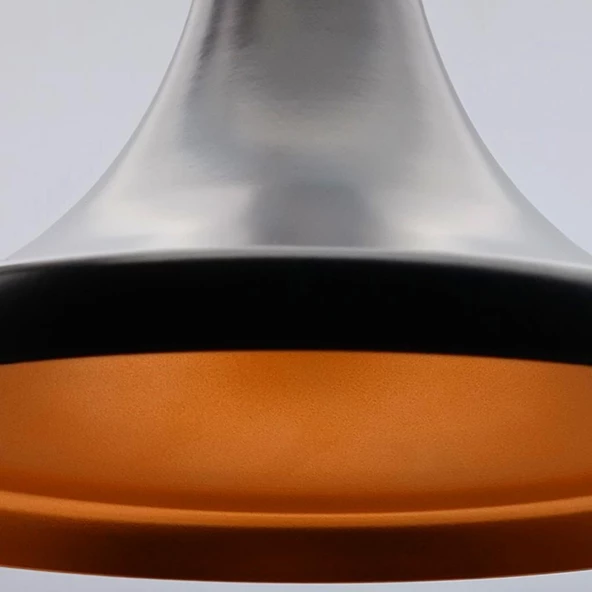 Modern Metal Sarkıt Siyah/Bronz - 4