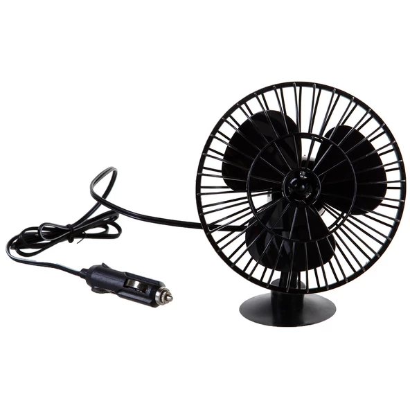 Mega Oto Market Araç İçi 12V Vantuzlu 5.5" 14 cm Mini Fan Vantilatör Pervane Çakmaklık Girişli Tüm Araçlarla Uyumlu - 12