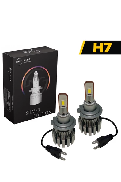 Slim Led Xenon V2 12-24 Volt Silver Edition Csp Led H7 - 2