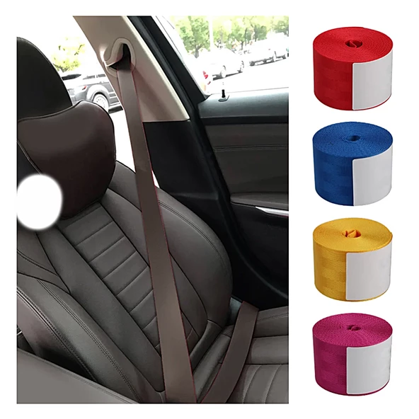 Antrasit Renkli Emniyet Kemeri 15 Metre 4cm Kemer - 4