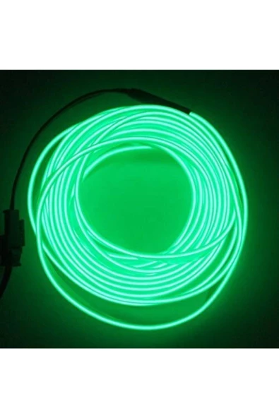 Araç Içi Torpido Ledi Şerit Led Ip Led Neon Yeşil 2 Metre - 3