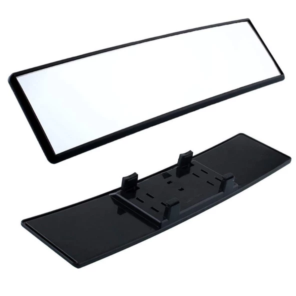 Ayna Makaslı Bombeli İç Dikiz Aynası 30 cm Siyah