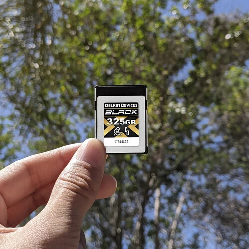 DELKIN BLACK CFEXPRESS TYPE B 4.0 MEMORY CARD 325GB - 3