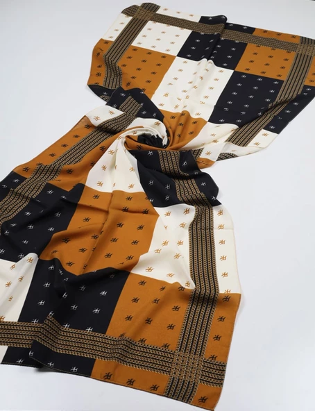 Cardion Desenli Premium Şal - Desen-15 - Renk-04-56