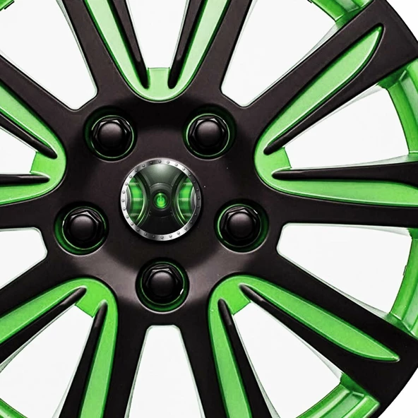 Green Play Tuning Damla Geçme Jant Göbeği 4'lü 55mm - 3