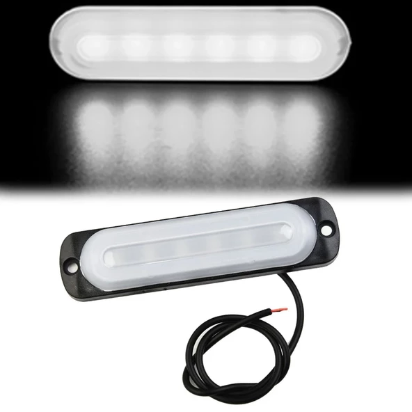 Off-Road Lambası 12V Beyaz Işıklı 6 LED'li - 7